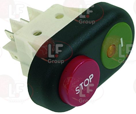 картинка Блок кнопок PUSH-BUTT.PANEL 2 BUTT. STOP-I GREEN-RED  ARSA CO2877	FIMAR ля слайсера от магазина Одежда+