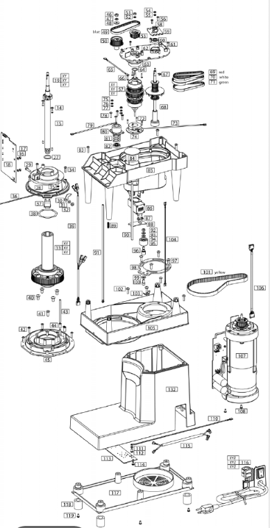 картинка Деталировка для Pacojet2 от магазина Одежда+