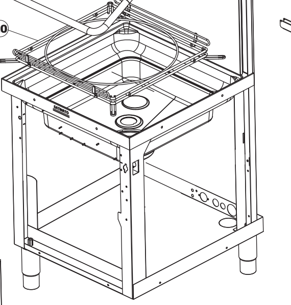 картинка Деталировка для Elettrobar посудомоечная машина OCEAN 380 от магазина Одежда+