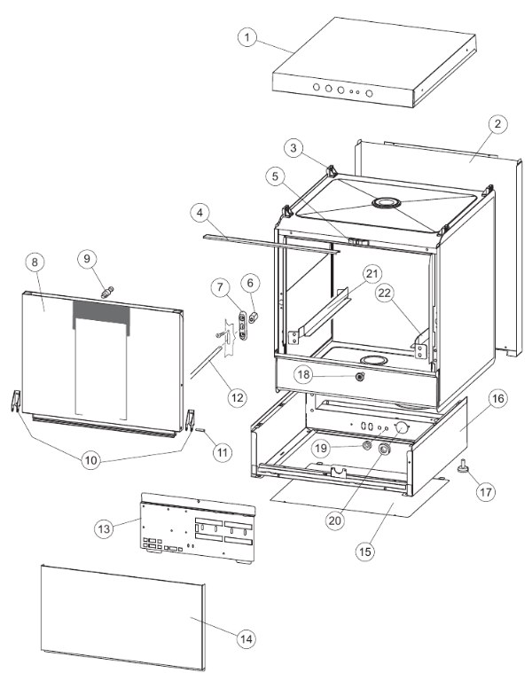 картинка Деталировка для AF501 APACH 400_50-3N от магазина Одежда+