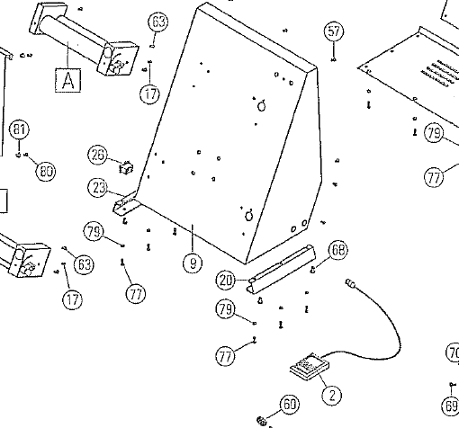картинка Деталировка тестораскатки DL40 от магазина Одежда+