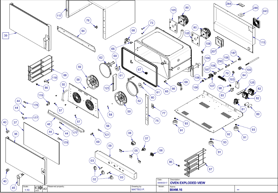 картинка Деталировка для B04M16 = VORTMAX VMI 04_WLBAKE WB464-S MR от магазина Одежда+