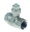 картинка Кран шаровой присоединение 3/4" IG - 3/4" IG DN20 общая длина 70мм без ручки ø ось 12x12мм для Electrolux 056114 от магазина Одежда+