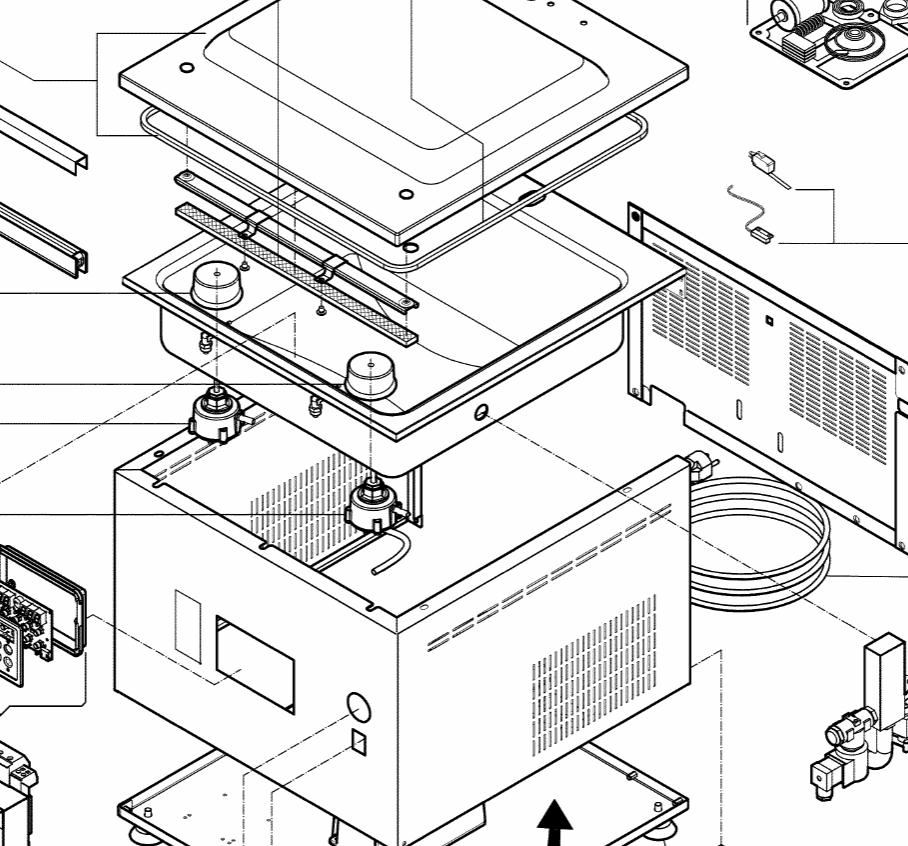 картинка Деталирвока Orved LERICA C412 от магазина Одежда+