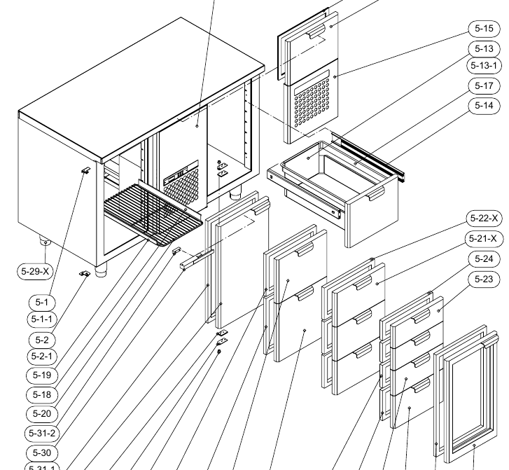 картинка Деталировка для CL-650-sarja_Varaosat от магазина Одежда+