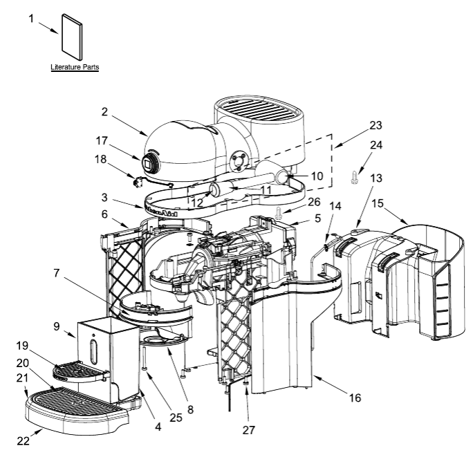 картинка Деталировка для 5KES0503 от магазина Одежда+