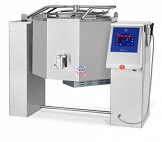 картинка Котел пищеварочный электрический КПЭМ-100-ОМР, 100 л, миксер 0-120 об/мин (плавная регулировка, нижний привод, реверс), +100°С, пар. рубашка, руч.опрокидывание, цельнотянутый от магазина Одежда+