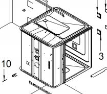 картинка Деталировка для пароконвектомата электр. Angelo-Po BX122E от магазина Одежда+