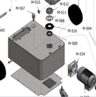 картинка Деталировка для Talsa тестомесы MIX 30,65,95,165 от магазина Одежда+