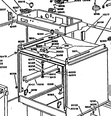 картинка Деталировка для посудомоечной машины Adler DS400 от магазина Одежда+