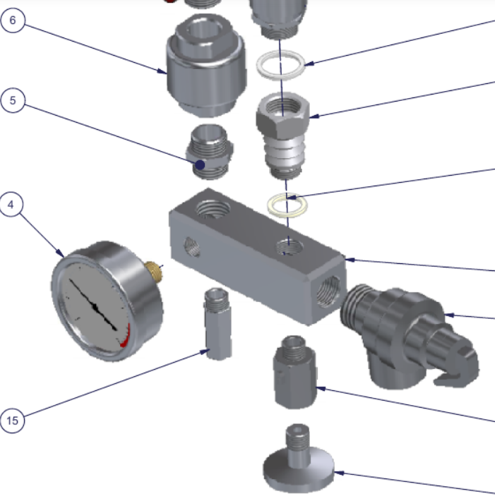 картинка Деталировка для easy mix 2 от магазина Одежда+