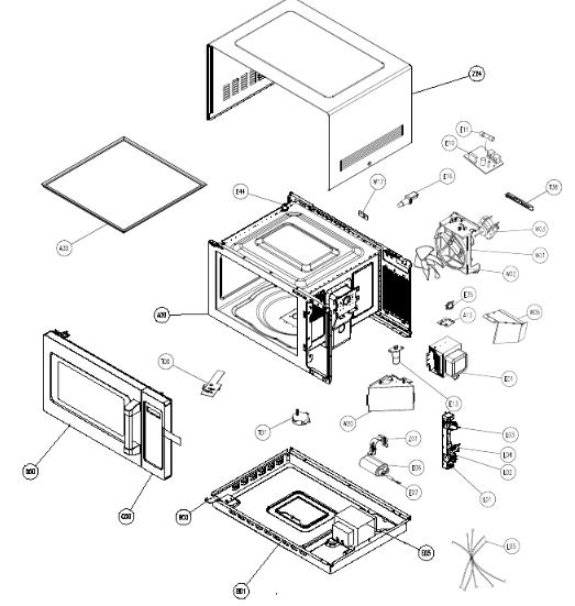 картинка Деталировка для TMW-1100NE-II от магазина Одежда+