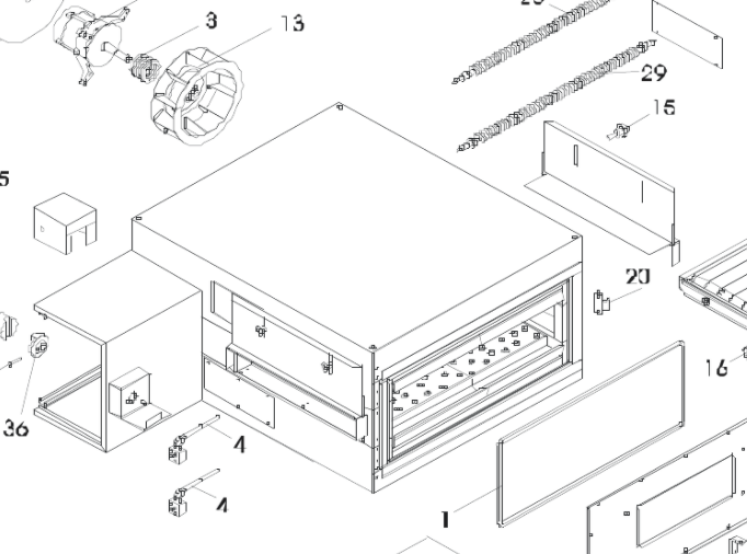 картинка Деталировка Moretti Forni T75E__ T97E от магазина Одежда+