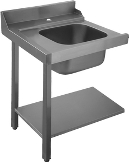 картинка СТОЛ ДЛЯ ГРЯЗНОЙ ПОСУДЫ APACH CHEF LINE 700ММ L80205L700/ВЫСТ от магазина Одежда+