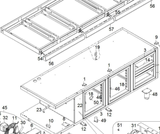 картинка Деталировка для стола охлаждающего Angelo-Po 4G6SB2 от магазина Одежда+