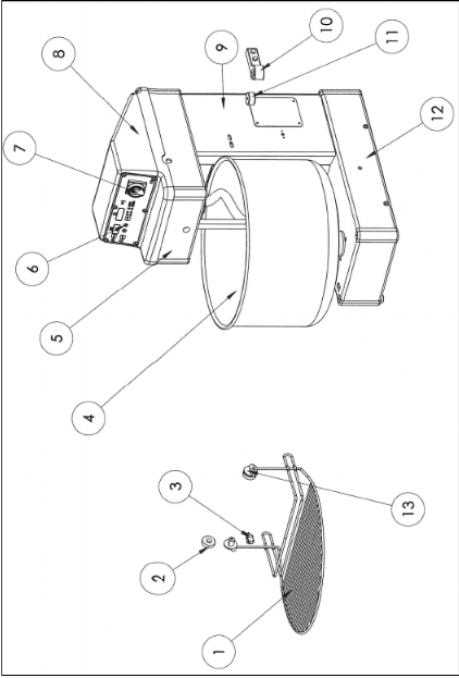 картинка Деталировка для ESPLOSO TAURO 35A-40A = TAURO 40 AUT.2V (sn 2086924) от магазина Одежда+