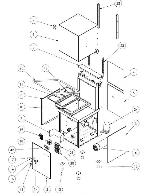 картинка Деталировка для H50 (1) от магазина Одежда+