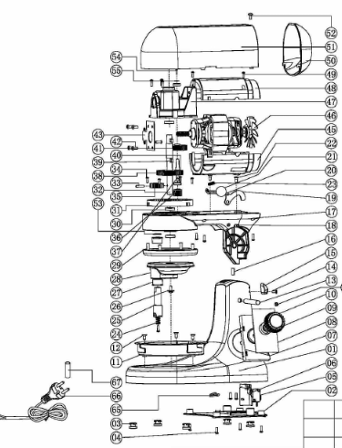 картинка Деталировка для GL-SM5G (MK-3050) от магазина Одежда+