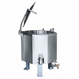 картинка Котел пищеварочный электрический КПЭМ-250, шестигранный, 250 л, +100°С, сливной кран, пар. рубашка, 1111х1135х1116 мм, 18,2 кВт, 400 В от магазина Одежда+