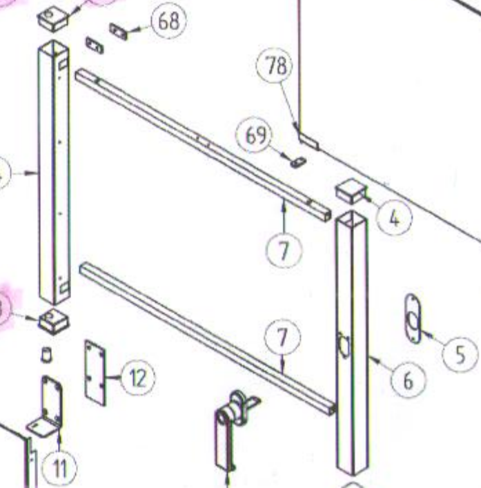 картинка Деталировка для Piron FORNO F906 от магазина Одежда+