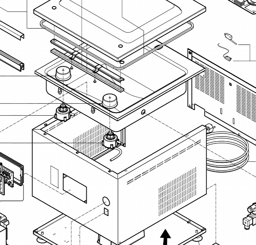 картинка Деталировка вакуумного аппарата Friulmed C412 от магазина Одежда+