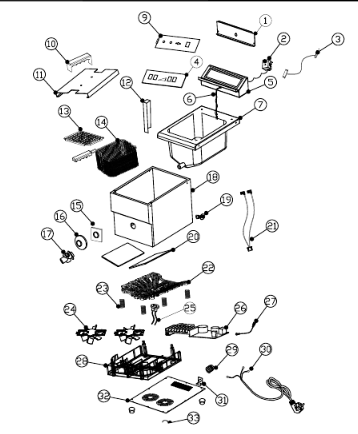 картинка Деталировка для INF8(BT-350Z8D) explosive view от магазина Одежда+