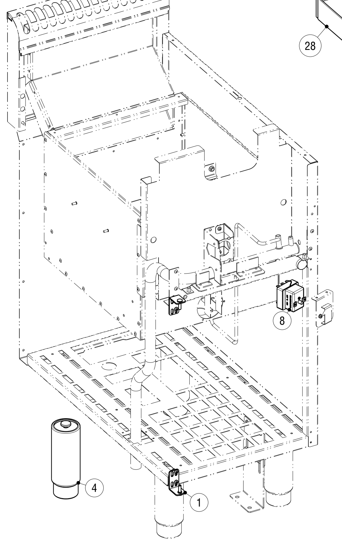 картинка Деталировка для Tecnoinox Макароноварка CP35G7-CP70G7 от магазина Одежда+