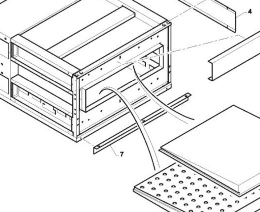 картинка Деталировка для конвекционной печи OEM HV/45 E-1 от магазина Одежда+
