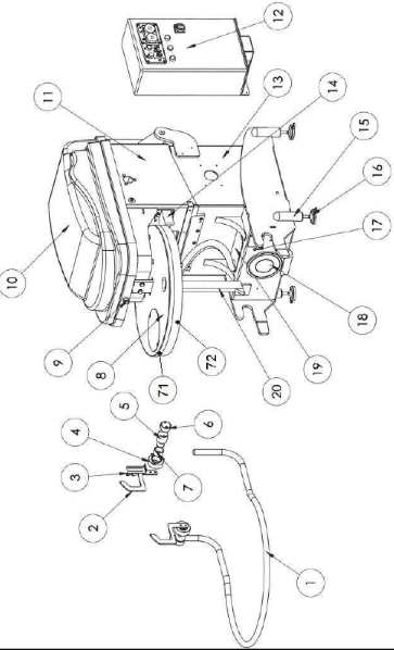 картинка Деталировка для ESPLOSO VE 80 - 120 = VE120 (sn 2041665) от магазина Одежда+