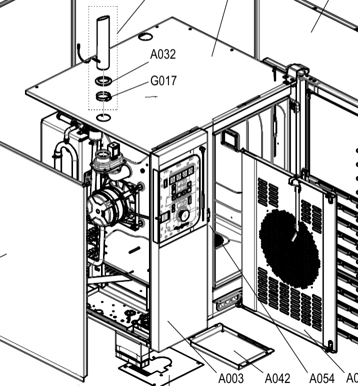 картинка Деталировка для параконвектоматов Convotherm серии P4 от магазина Одежда+