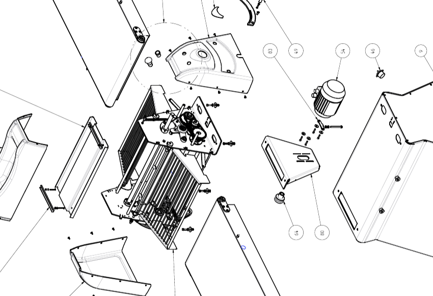 картинка Деталировка Flamic SF600-1600 от магазина Одежда+