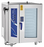 картинка Пароконвектомат ПКА 10-1/1ПМ2 (парогенератор, 10хGN-1/1, память на 110 программ приготовления, вся нерж, без г/емкостей, 3х-канальный щуп, регулировка влажности, 5 скоростей вращения вентилятора, реверс вентилятора) от магазина Одежда+