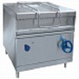 картинка Сковорода электрическая ЭСК-90-0,27-40, цельнотянутая чаша 577х470х197 мм, площадь 0,27 м2, 40 л, опрокидываемая, 900 серия, 840х1050х940 мм, +20…+270 С, 9 кВт, 400 В, вся нерж. от магазина Одежда+