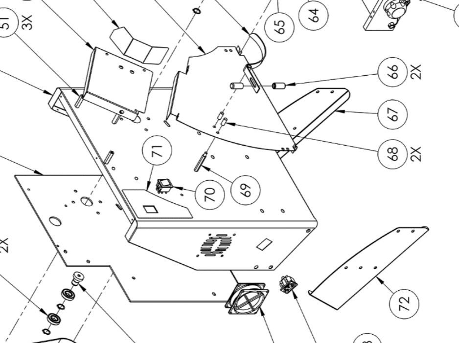 картинка Деталировка раскатки WLBake DSA DMA от магазина Одежда+