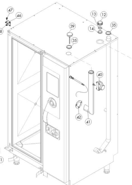 картинка Деталировка для Lainox NAEB201R от магазина Одежда+