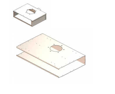 картинка ПАРООТВОДНАЯ КОРОБКА ДЛЯ ПАЛУБЫ ДУХОВКА STEAM EXHAUST BOX FOR DECK OVEN PRC 59 CT9-0155 от магазина Одежда+