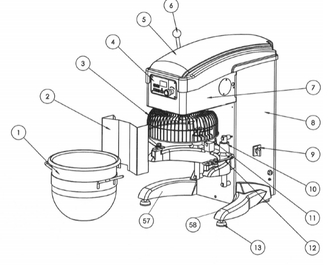 картинка Деталировка для Chef 30, sn2079349 (2) от магазина Одежда+