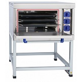 картинка Шкаф жарочный ШЖЭ-1-Э, эмалированная духовка, подставка, 840x900x1080 мм, лицев. нерж. от магазина Одежда+