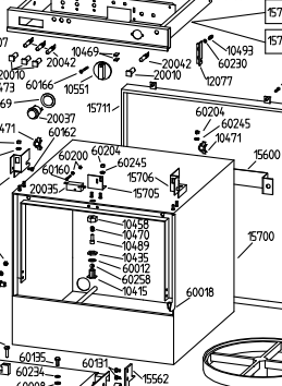 картинка Деталировка для посудомоечной машины Adler DS101 от магазина Одежда+