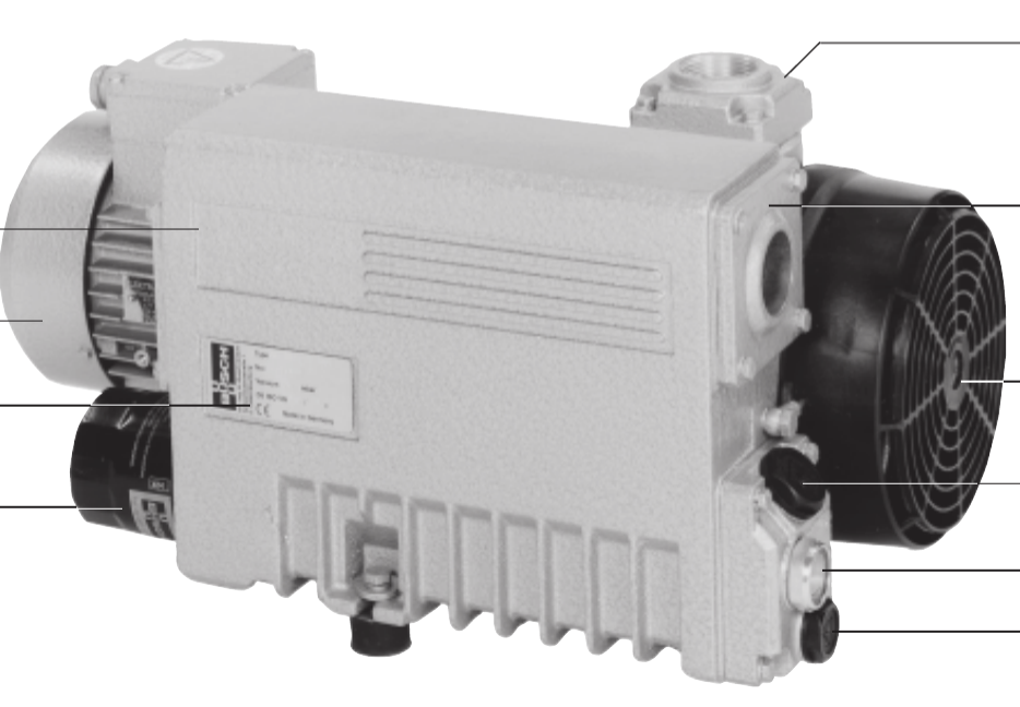 картинка Деталировка вакуумного насоса Busch R 5 0025/ 0040 E от магазина Одежда+