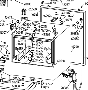 картинка Деталировка для посудомоечной машины Adler DL240-1DP от магазина Одежда+