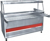 картинка Мармит 1-х блюд ПМЭС-70КМ-01 (3 конфорки, одна полка, подсветка, 1500 мм) от магазина Одежда+