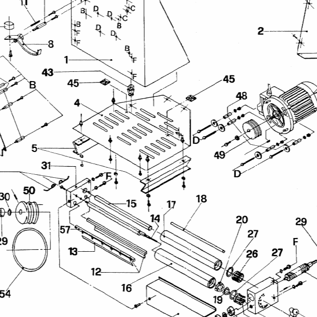картинка Деталировка пицце печь Pizza Group P30AE от магазина Одежда+
