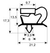 картинка Профиль прокладки 9048 W 647мм L 1517 мм для Electrolux 082375 от магазина Одежда+