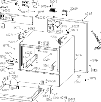 картинка Деталировка для посудомоечной машины Adler AT40DP от магазина Одежда+