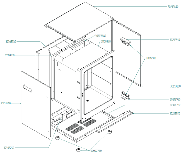 картинка Деталировка для TECNOEKA EKF1064UD (1) от магазина Одежда+