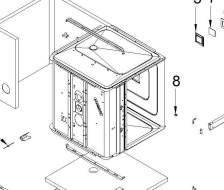 картинка Деталировка для пароконвектомата газ. Angelo-Po BX101G от магазина Одежда+