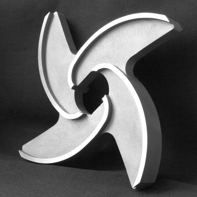 картинка Нож двухсторонний серповидный для волчка ø 200 мм от магазина Одежда+