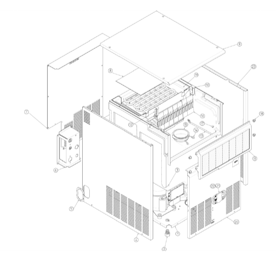 картинка Деталировка для B-M 4015 от магазина Одежда+