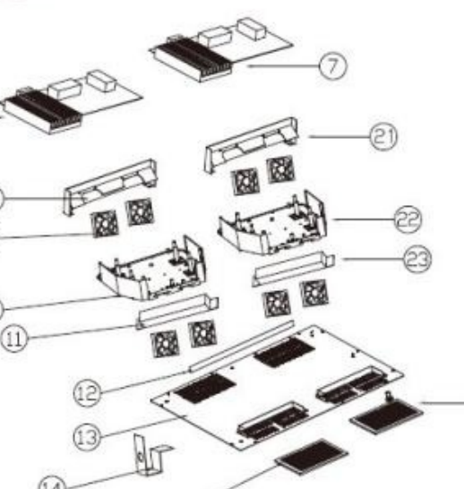 картинка Деталировка для Buffalo GF439 от магазина Одежда+